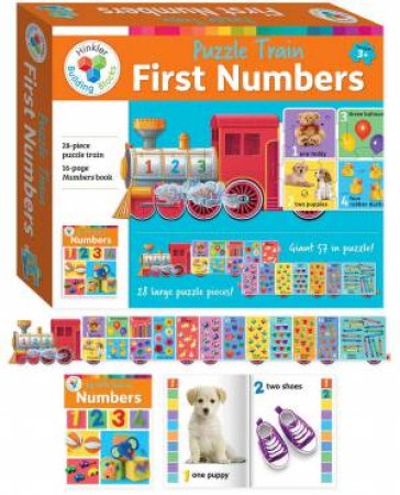 Building Blocks Puzzle Train: 123 (2020 Ed) by Various