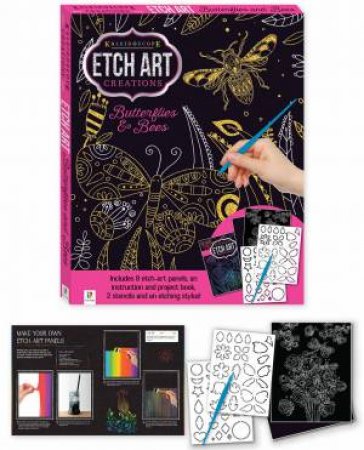 Etch Art Mini Kit: Butterflies And Bees by Various