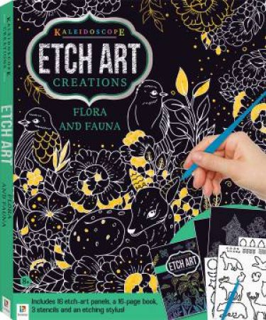 Etch Art Creations Kit: Flora And Fauna by Various