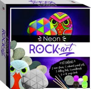 Neon Rock Art Mini Kit by Katie Cameron