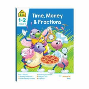 School Zone: I Know It Deluxe Workbook: Money And Fractions 2020 by Various