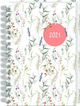 2021 A5 Wiro Diary: Native Floral by Various