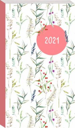 2021 Slimline Diary: Native Floral by Various