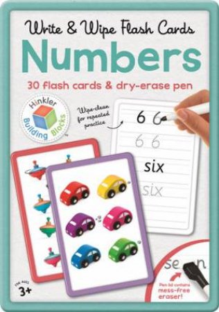 Numbers Write and Wipe Flash Cards by Various