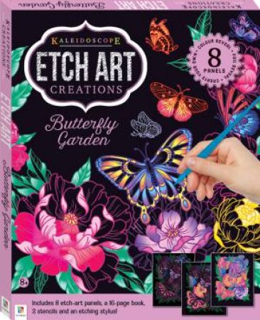 Kaleidoscope Etch Art Mini Kit: Butterfly Garden by Various