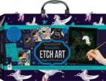 Kaleidoscope Complete Etch Art Magical Creatures Carry Case