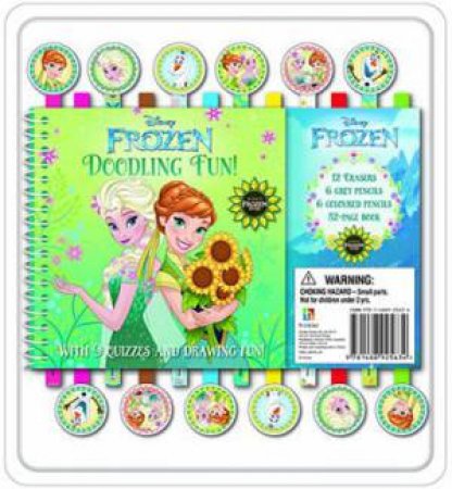 Disney Frozen Fever Fun 12 Pencil and Eraser Set by Various