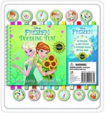 Disney Frozen Fever Fun 12 Pencil and Eraser Set