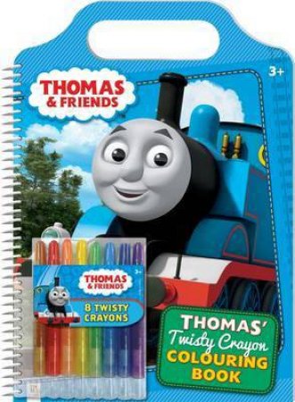 Thomas And Friends: Thomas' Twisty Crayon Colouring Book by Various