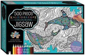 500 Piece Kaleidoscope Colouring Jigsaw: Beneath the Waves by Various