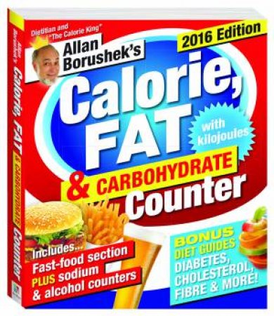 OE- Allan Borushek's Calorie, Fat and Carbohydrate Counter 2016 by Allan Borushek