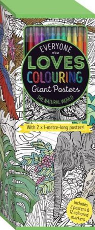 Colouring Poster Box: The Natural World by Various