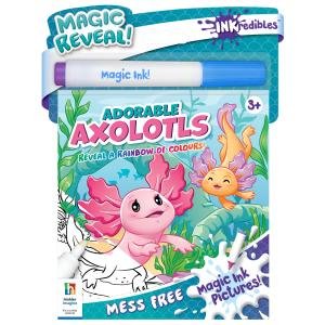 Inkredibles Adorable Axolotls Magic Ink Pictures by Hinkler Pty Ltd