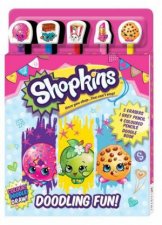 5 Pencil Set Shopkins Doodling Fun