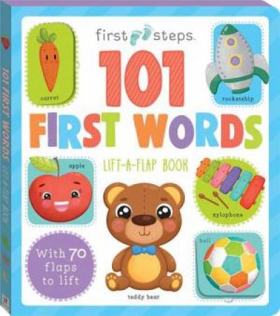 First Steps Large Foam Book 101 First Words by Various