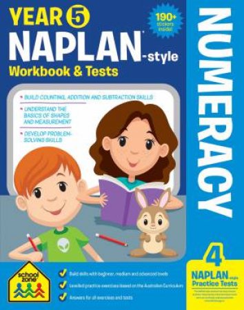 School Zone: Naplan-Style Workbook: Year 5 Numeracy by Various