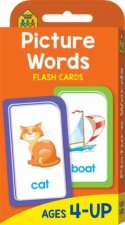 School Zone Flash Cards Picture Words