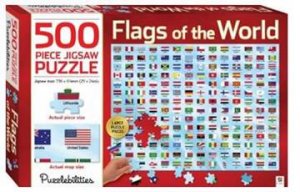 Puzzlebilities 500 Piece Jigsaw Puzzle: Flags of The World by Various