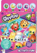 5 Pencil Set Shopkins Activity Fun