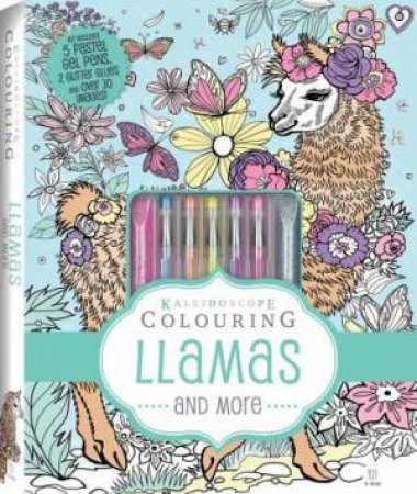 Kaleidoscope Colouring Kit: Llamas And More by Various