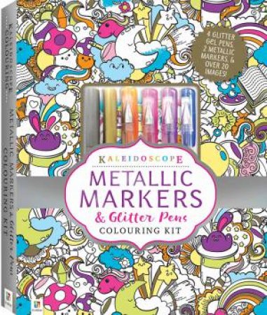 Kaleidoscope Colouring Metallic Pen Kit by Various