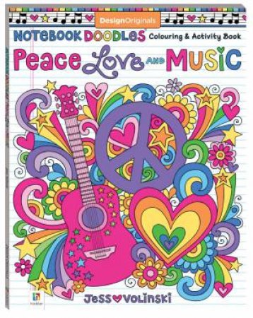 Notebook Doodles Peace, Love And Music by Various