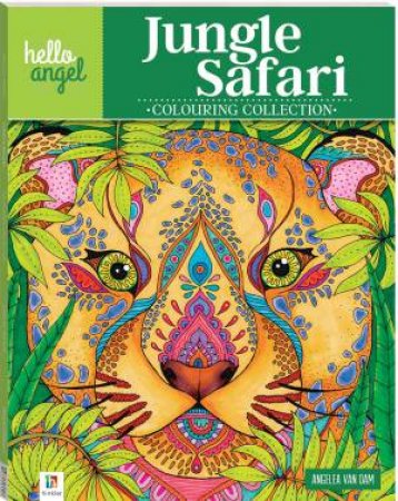 Hello Angel Inspirational Colouring Book: Jungle Safari by Various