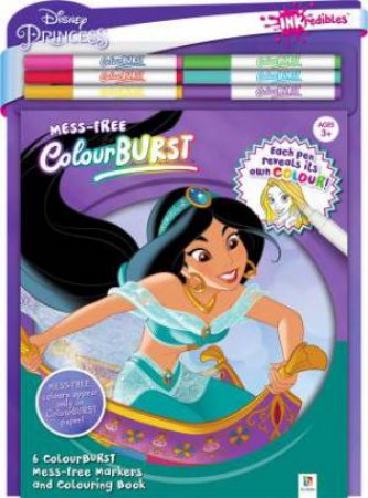 Colour Burst Disney Princess Colouring Kit by Various