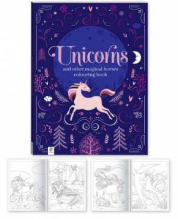 Unicorns And Other Magical Horses Colouring Book by Various