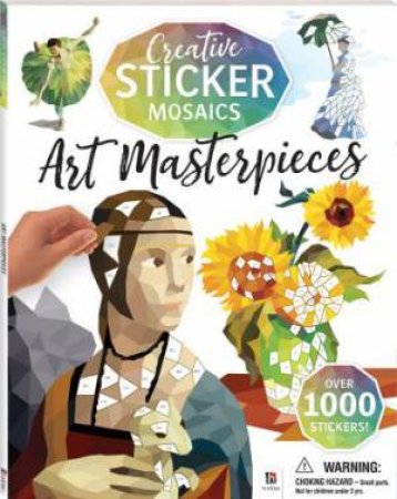 Creative Sticker Mosaics: Art Masterpieces by Various