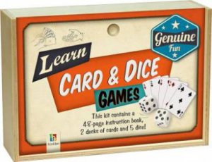 Retro Wooden Box: Card And Dice Games (2019 Ed) by Various