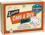 Retro Wooden Box Card And Dice Games 2019 Ed