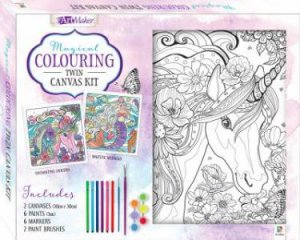 Magical Colouring Canvas Twin Kit by Various