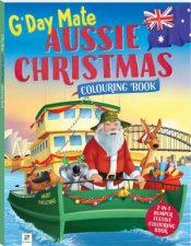 GDay Mate Aussie Christmas Colouring