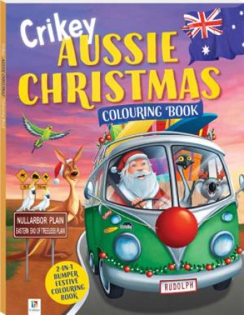 Crikey Aussie Christmas Colouring by Various