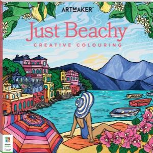 Art Maker Just Beachy Colouring Book by Various