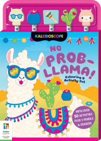 5 Pencil Set: No Prob-llama Colouring & Activity Set by Various