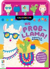 5 Pencil Set No Probllama Colouring  Activity Set