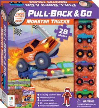 Pull-Back-And-Go Kit: Monster Trucks by Various