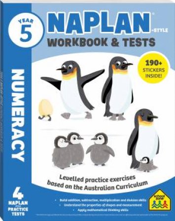 School Zone: NAPLAN*-style Numeracy Workbook And Tests Year 5 by Various