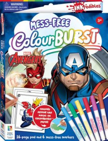 Inkredibles The Avengers Colour Burst by Various