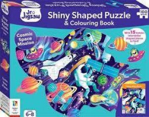 Junior Jigsaw 100 Piece Shiny Shaped Puzzle: Cosmic Space Mission by Various