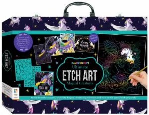 Kaleidoscope Ultimate Etch Art Carry Case: Magical Creatures by Various