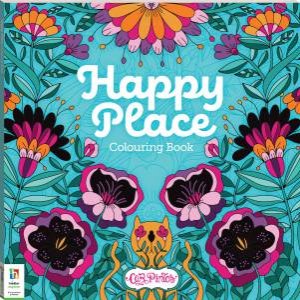 Happy Place Colouring Book by Various