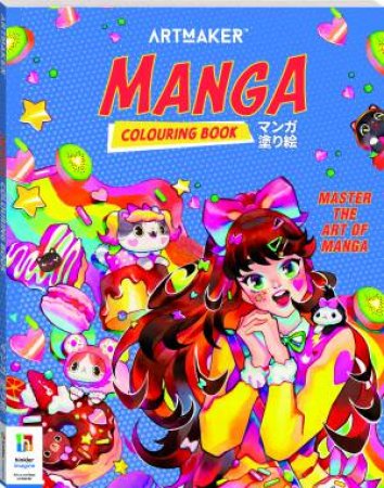 Art Maker Manga Colouring Book by Various