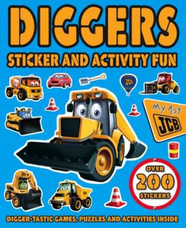 JCB Diggers Sticker and Activity Fun by Various