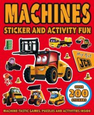 JCB Machines Sticker and Activity Fun