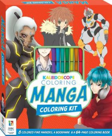 Kaleidoscope Coloring Kit: Manga Dreams by Various