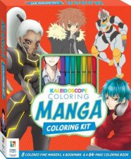 Kaleidoscope Coloring Kit Manga Dreams