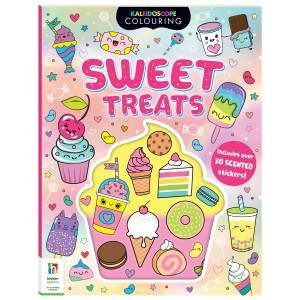 Kaleidoscope Colouring Scented Stickers: Sweet Treats by Various